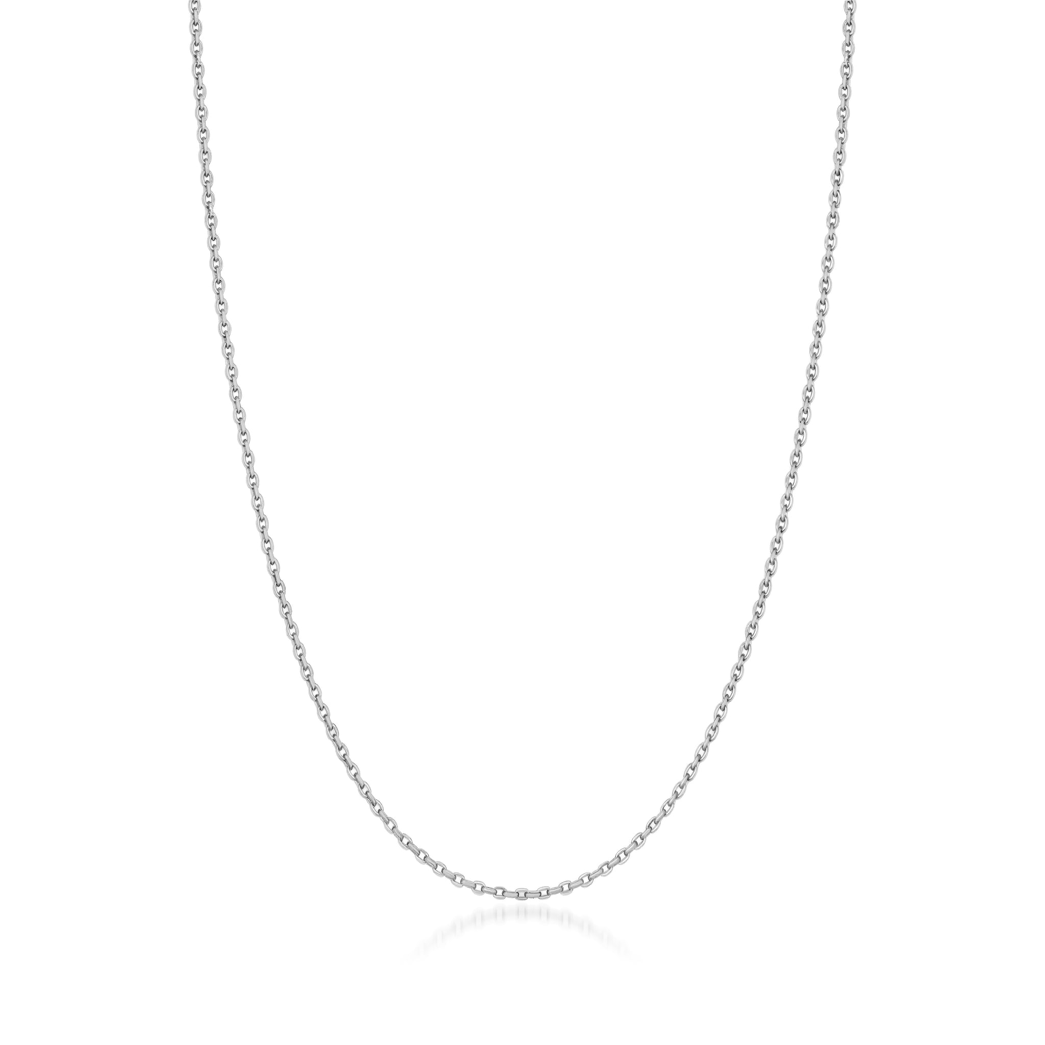 Chain Anchor Link 18k White Gold